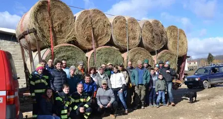 I balloni di fieno dal Trentino ad Amatrice
