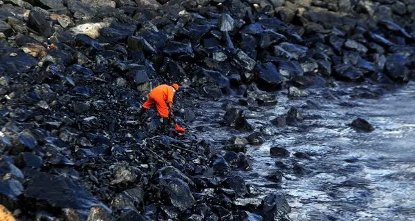 India, petrolio in mare Disastro ecologico