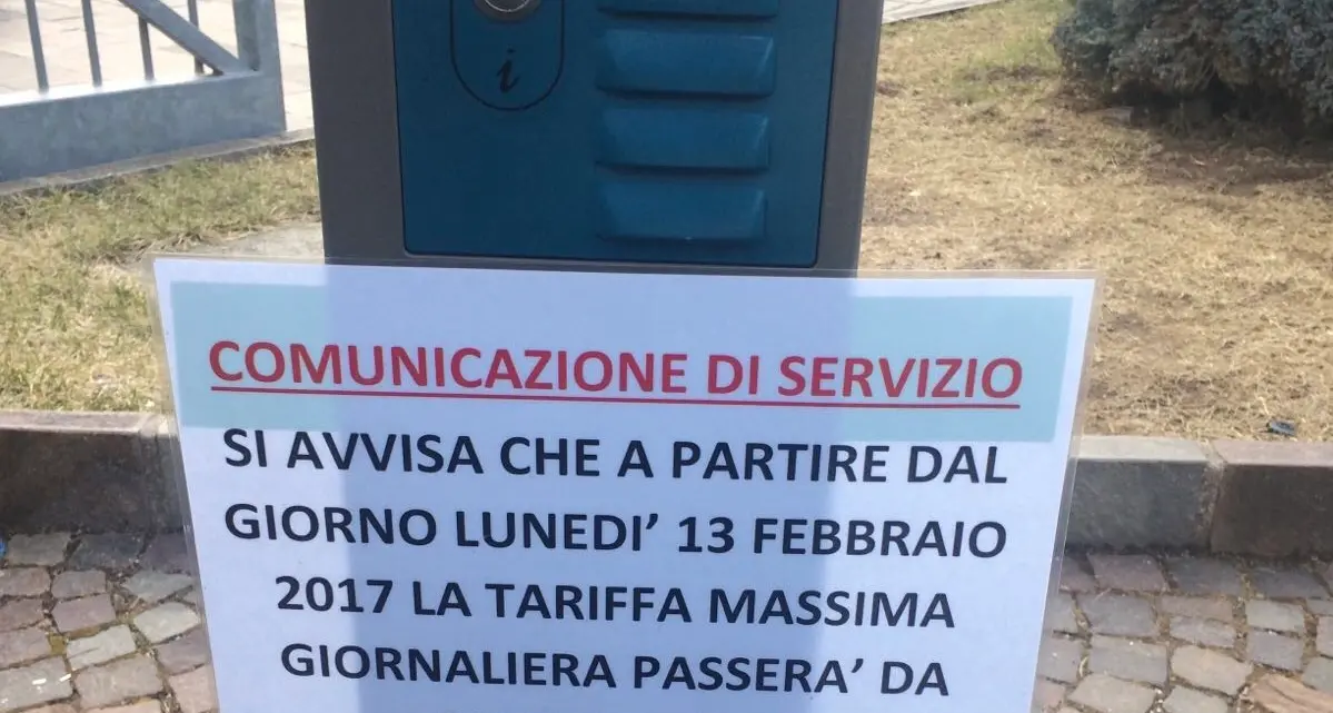 Aumenta la tariffa giornaliera al parcheggio di Trento Fiere