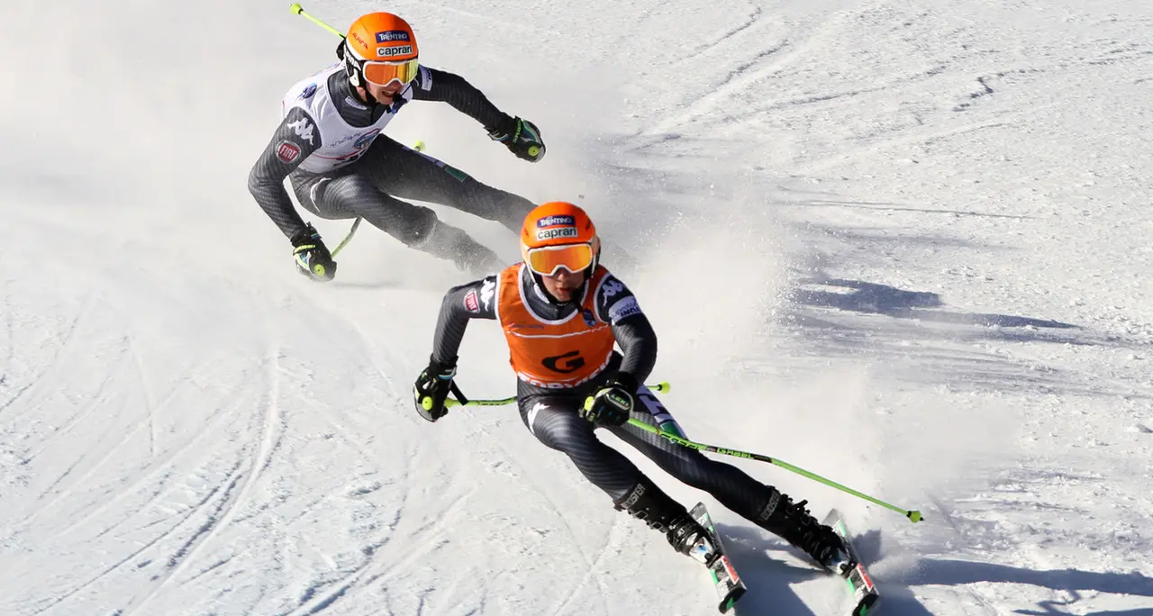 Sci, valle di Fiemme in festa con gli iridati Bertagnolli-Casal