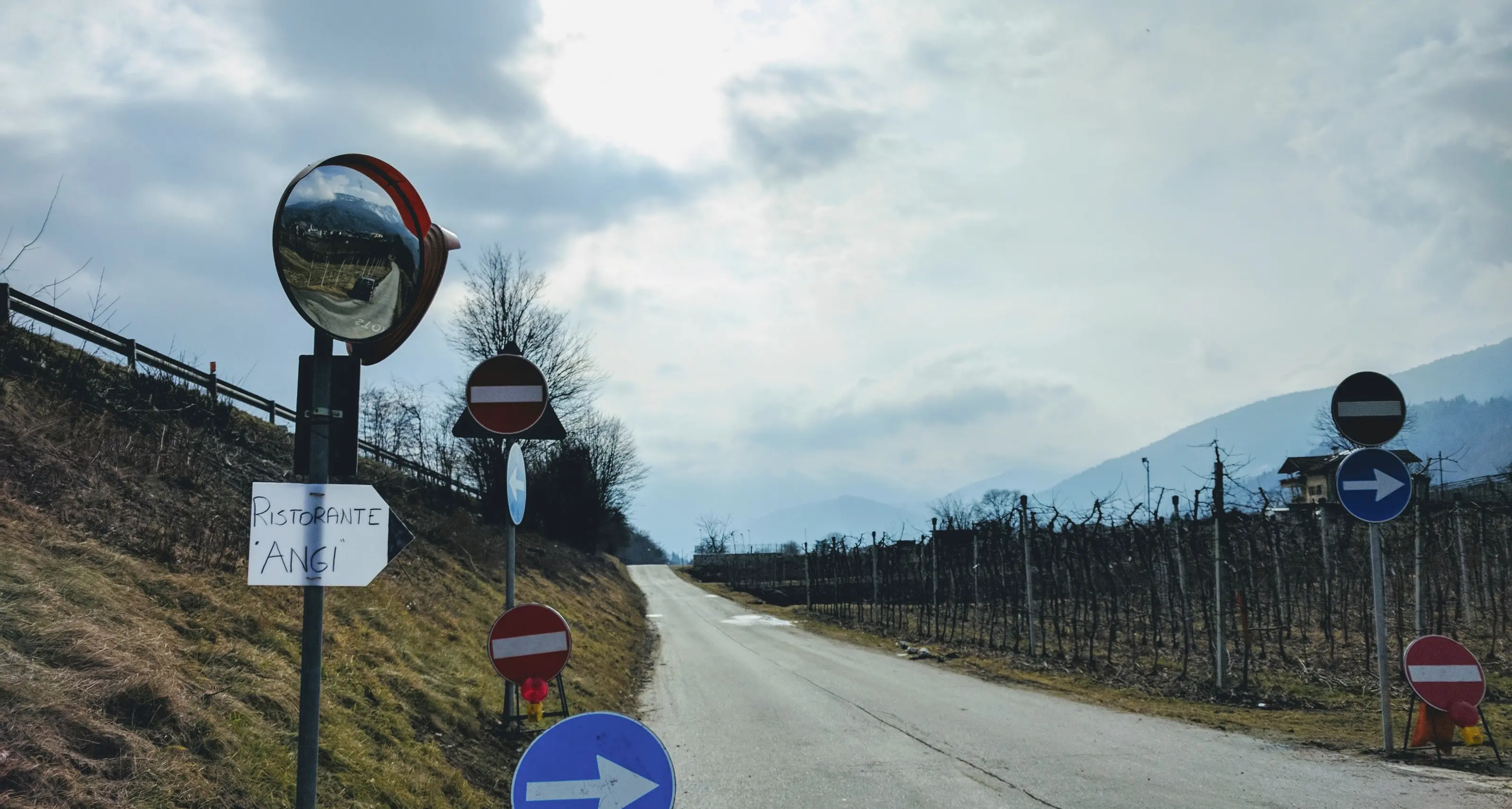 Pergine, via dell'Angi torna a doppio senso di marcia