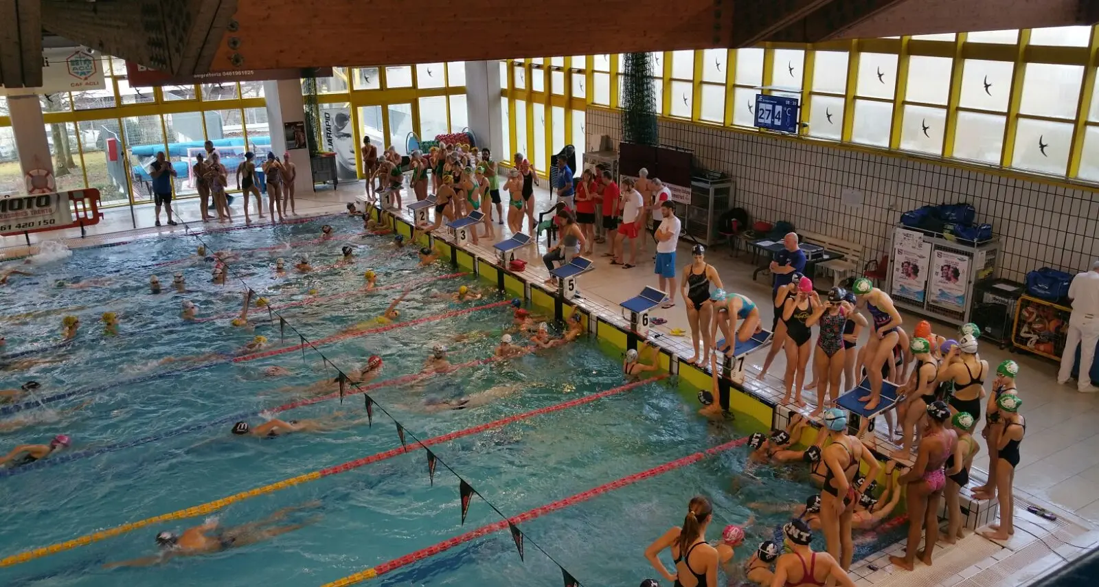 Oltre 600 atleti in vasca per il Meeting Aquarapid
