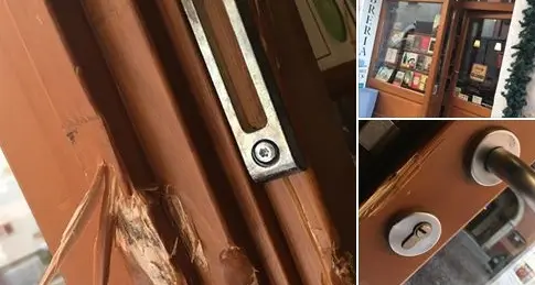 Raid ladresco a Sardagna molte porte sfondate con il piede di porco