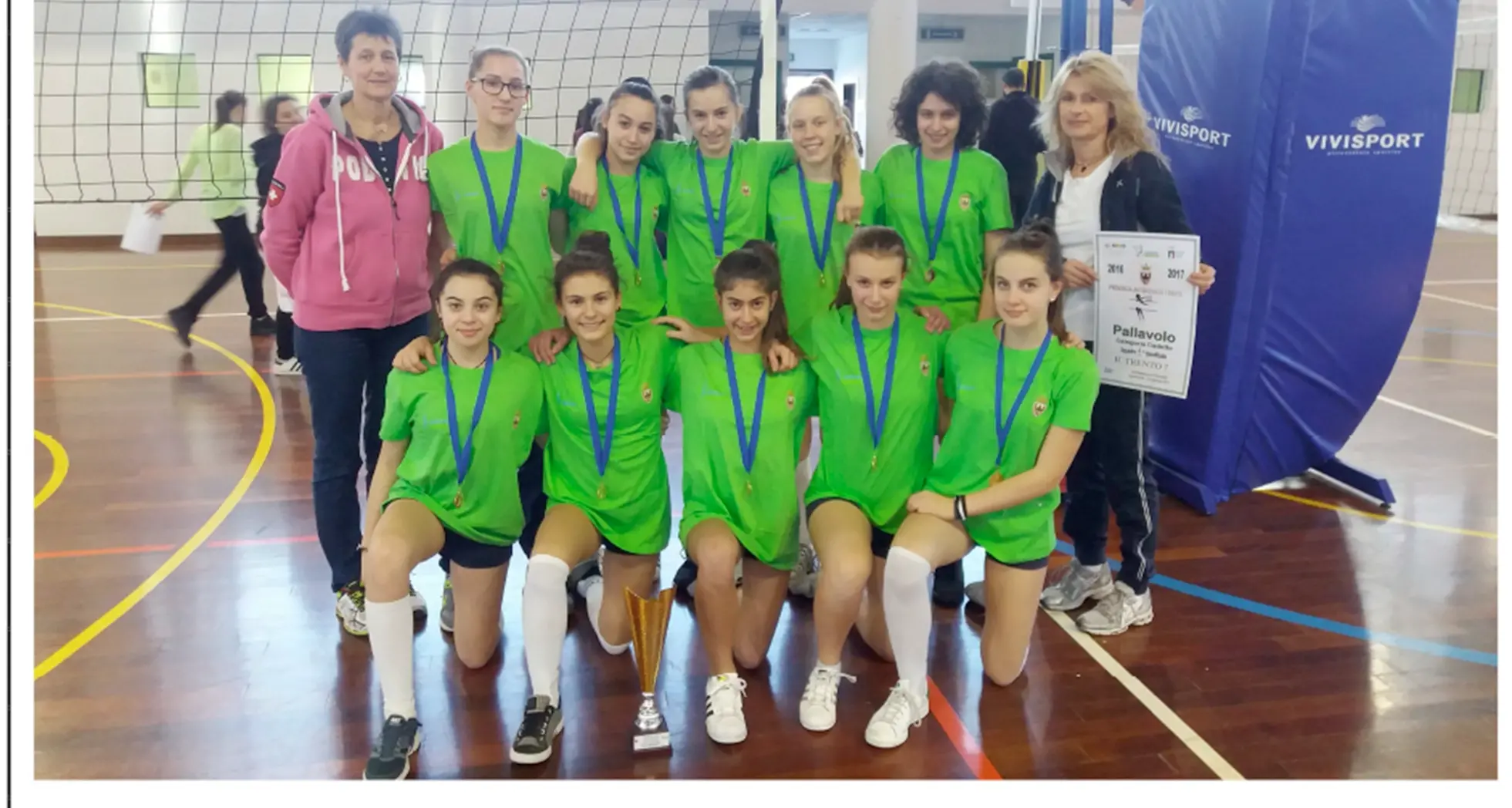 Pallavolo, gran sfida fra le scuole Ecco i nuovi campioni provinciali