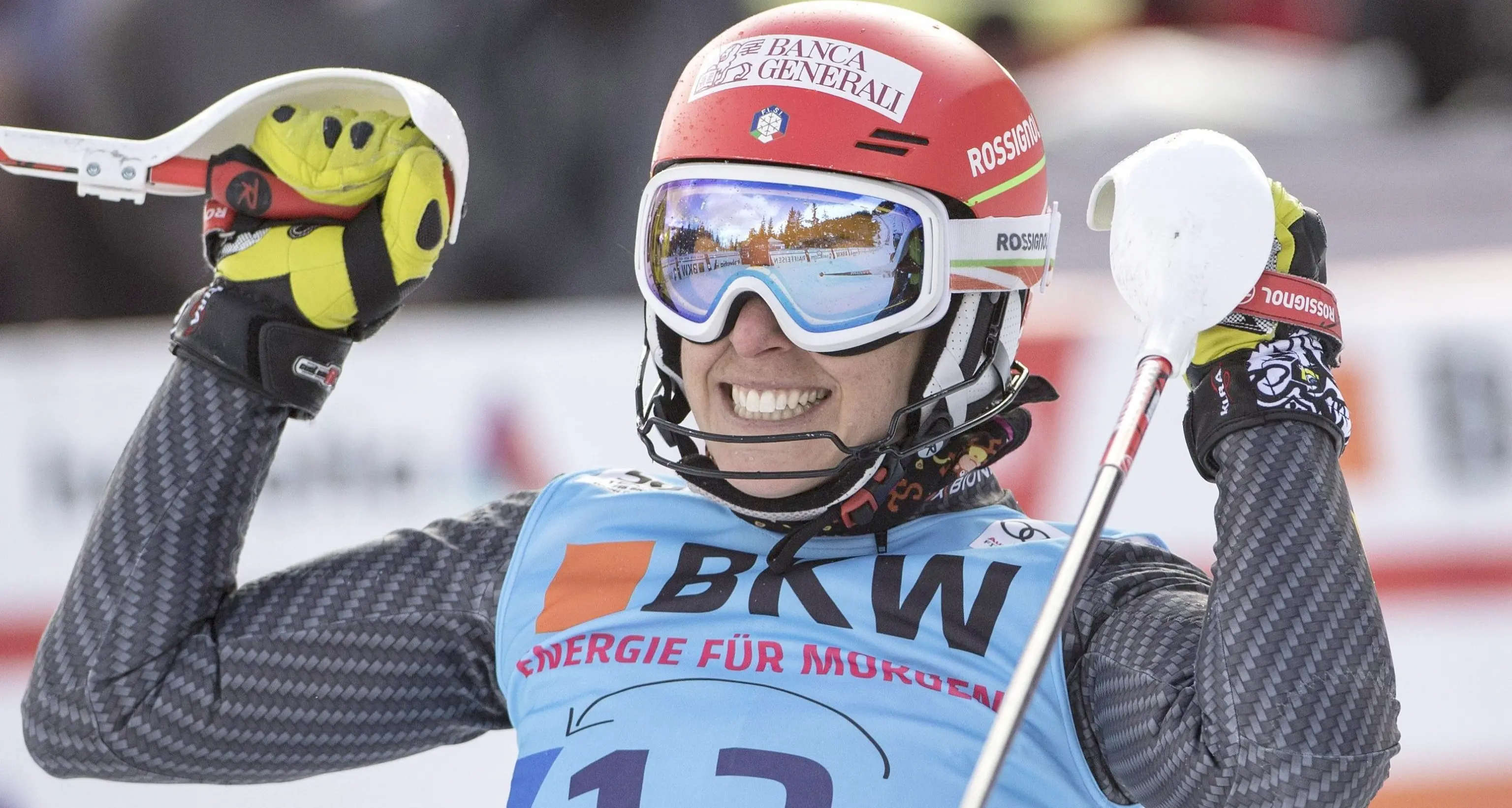 Federica Brignone domina la combinata di Coppa del Mondo