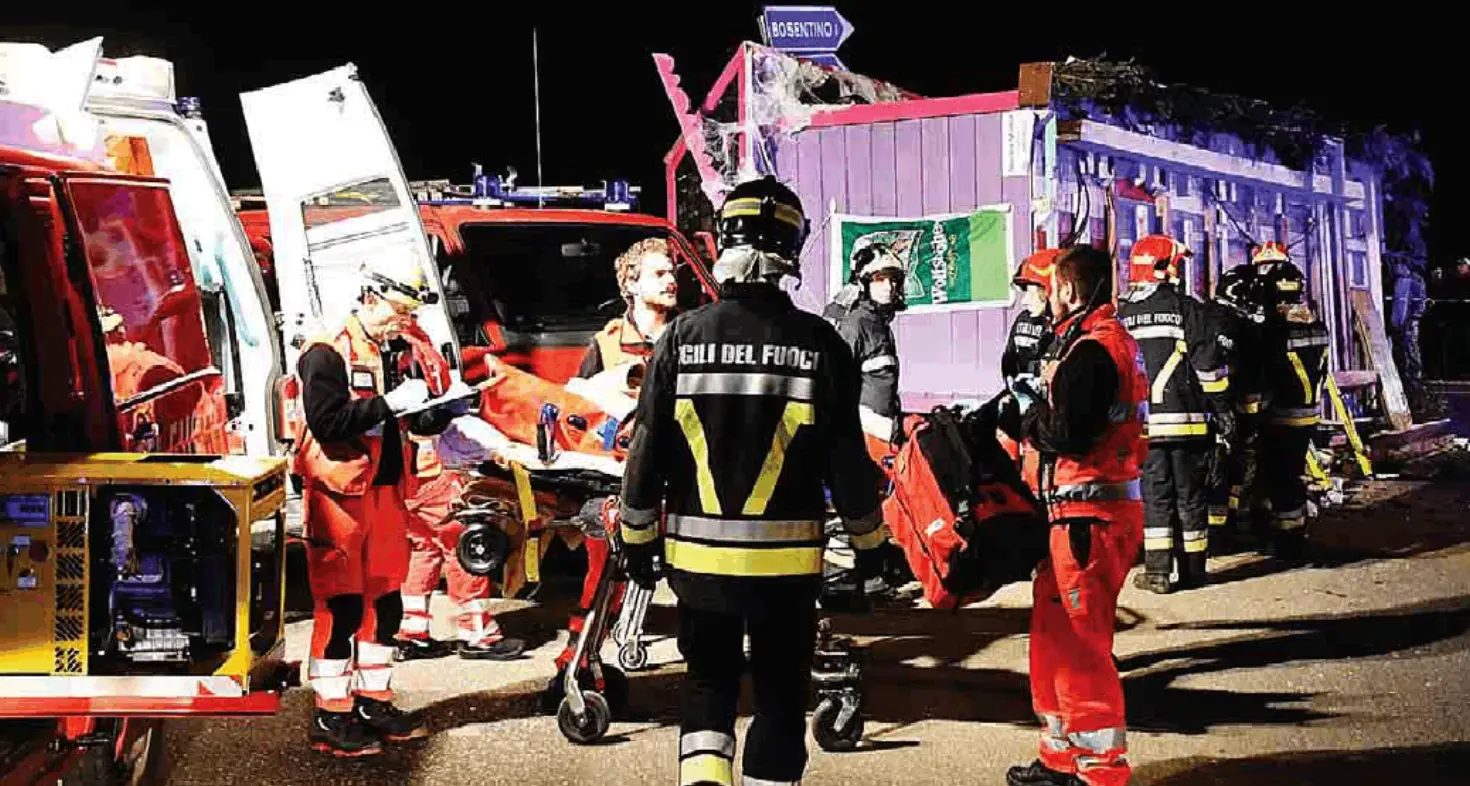 Vigolo Vattaro, incidente carro al carnevale