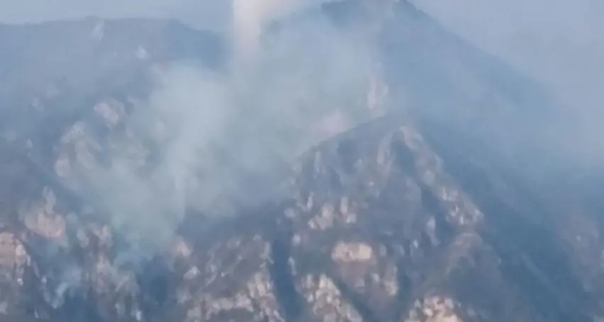 Notte di San Silvestro, doppio incendio boschivo
