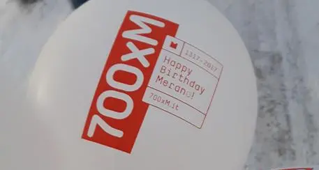 Il palloncino con gli auguri vola da Merano a Ostrawa
