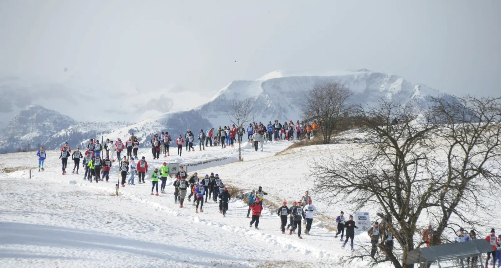 Ciaspolada con neve artificiale? Allora saltano i finanziamenti