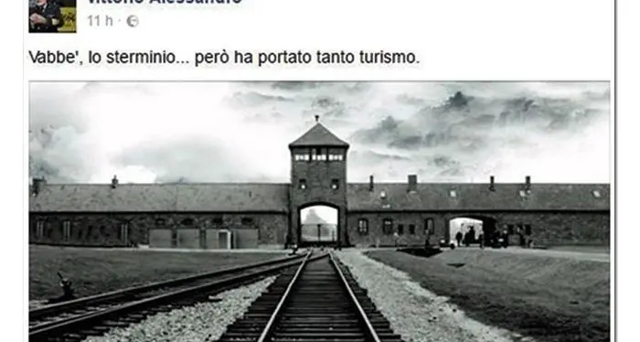 «Lo sterminio ha portato turismo ad Auschwitz»