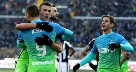 L'Inter vince a Udine Quarta vittoria di fila