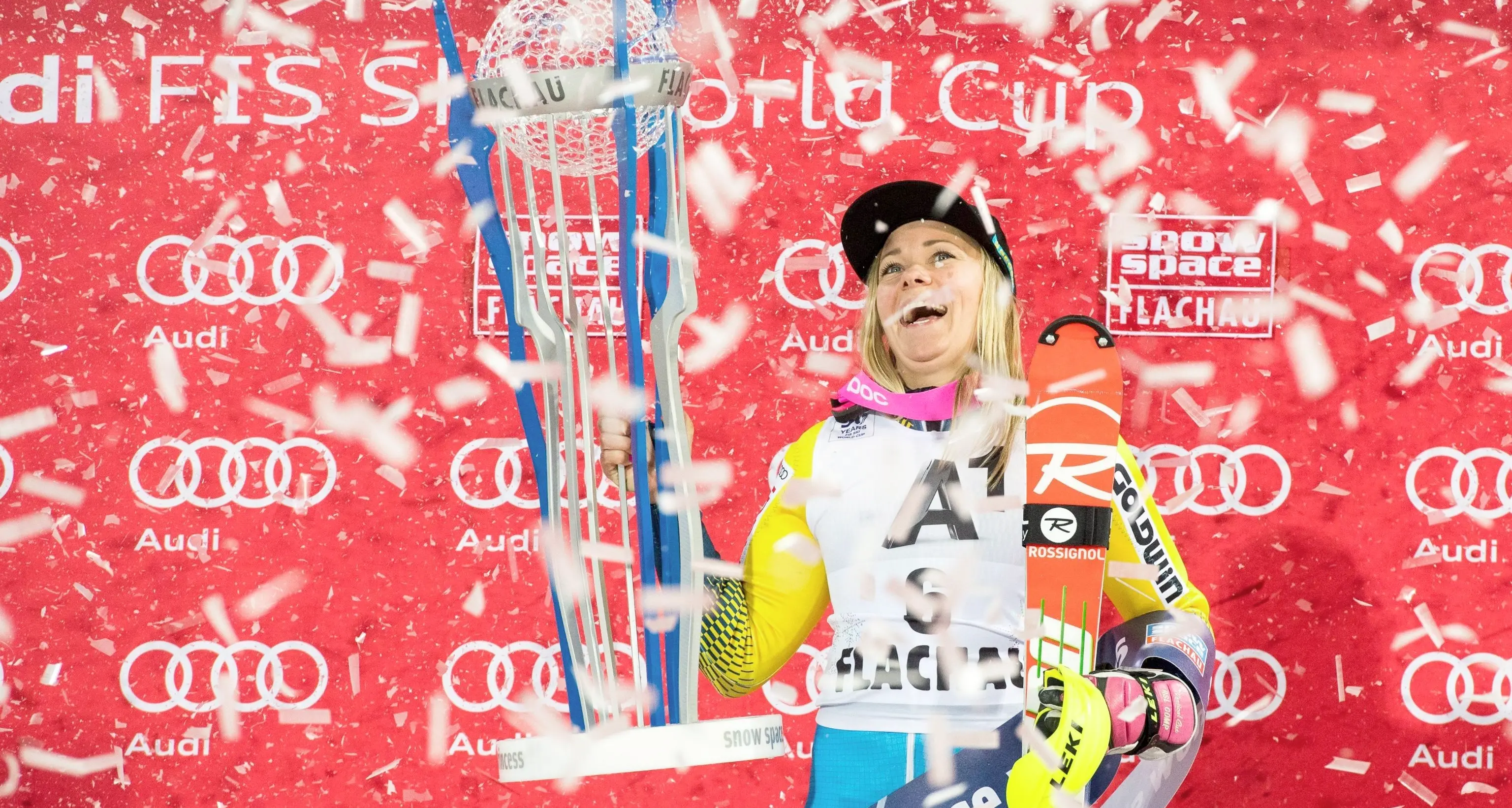 Flachau, Shiffrin cede vince Frida Hansdotter