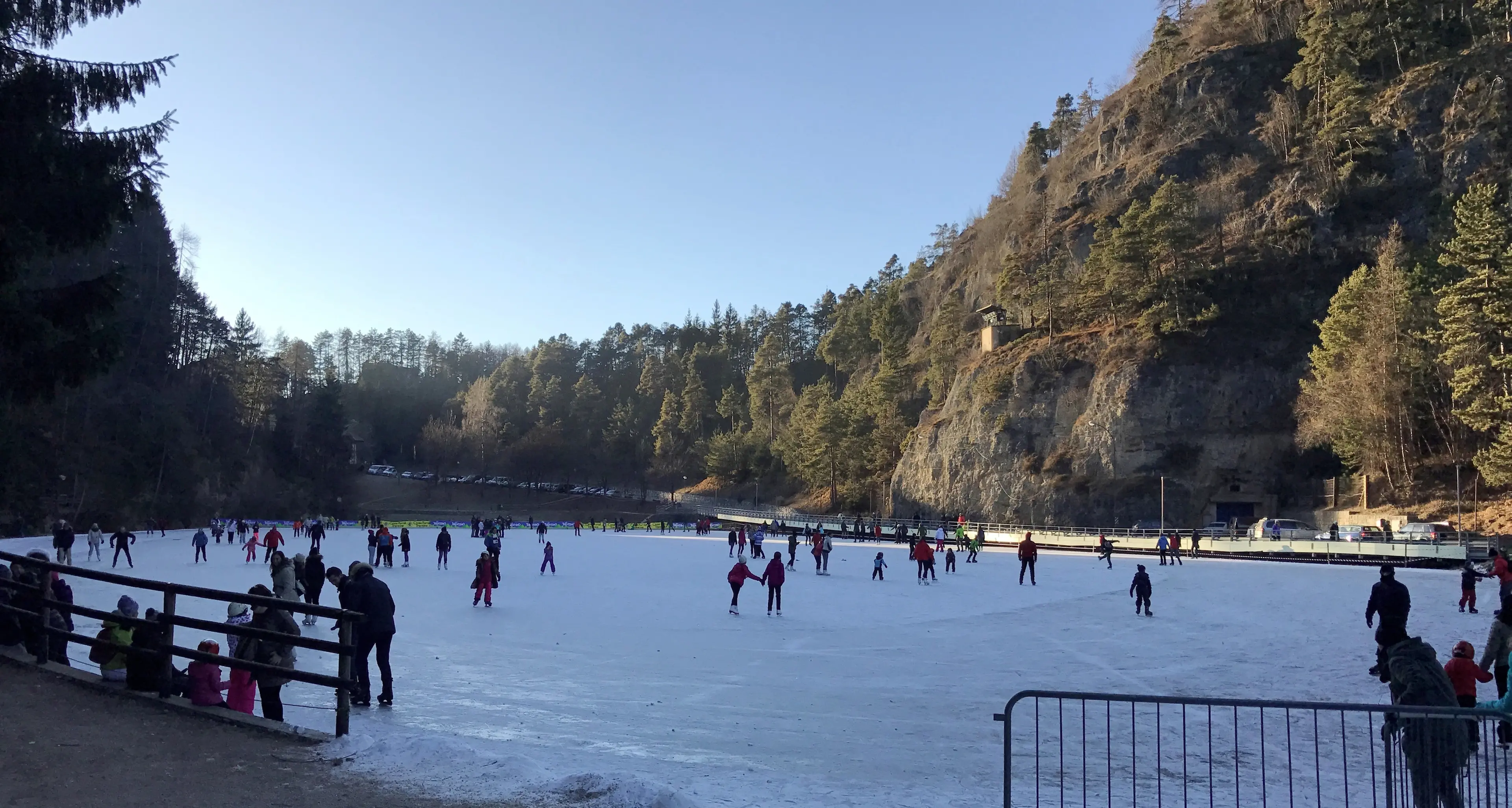 Niente neve? C'è il ghiaccio