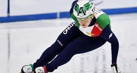 Europei short track, oro Fontana