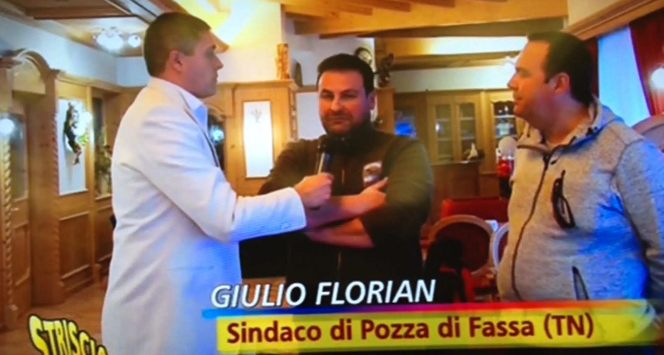 Per il sindaco di Pozza brutta figura a «Striscia»