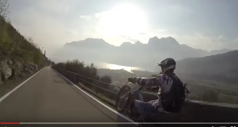 Arco, pedalate da brivido Natale da bikers: il VIDEO