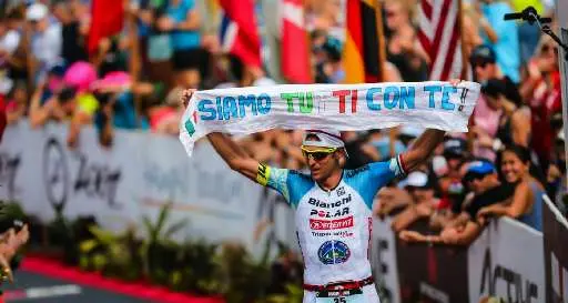 Alessandro Degasperi nel tempio del triathlon
