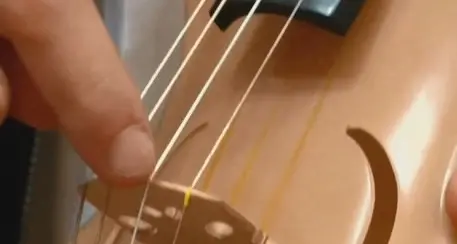 Studente italiano crea un violino fatto di seta di ragno