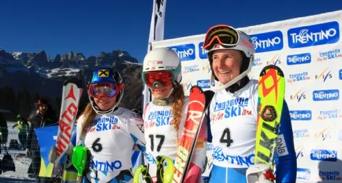 Stiegler vince in rimonta ad Andalo Nicole Agnelli migliore azzurra