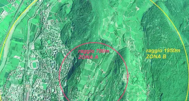 Disinnesco dell'ordigno di via Vallunga Domani sarà una Rovereto «deserta»