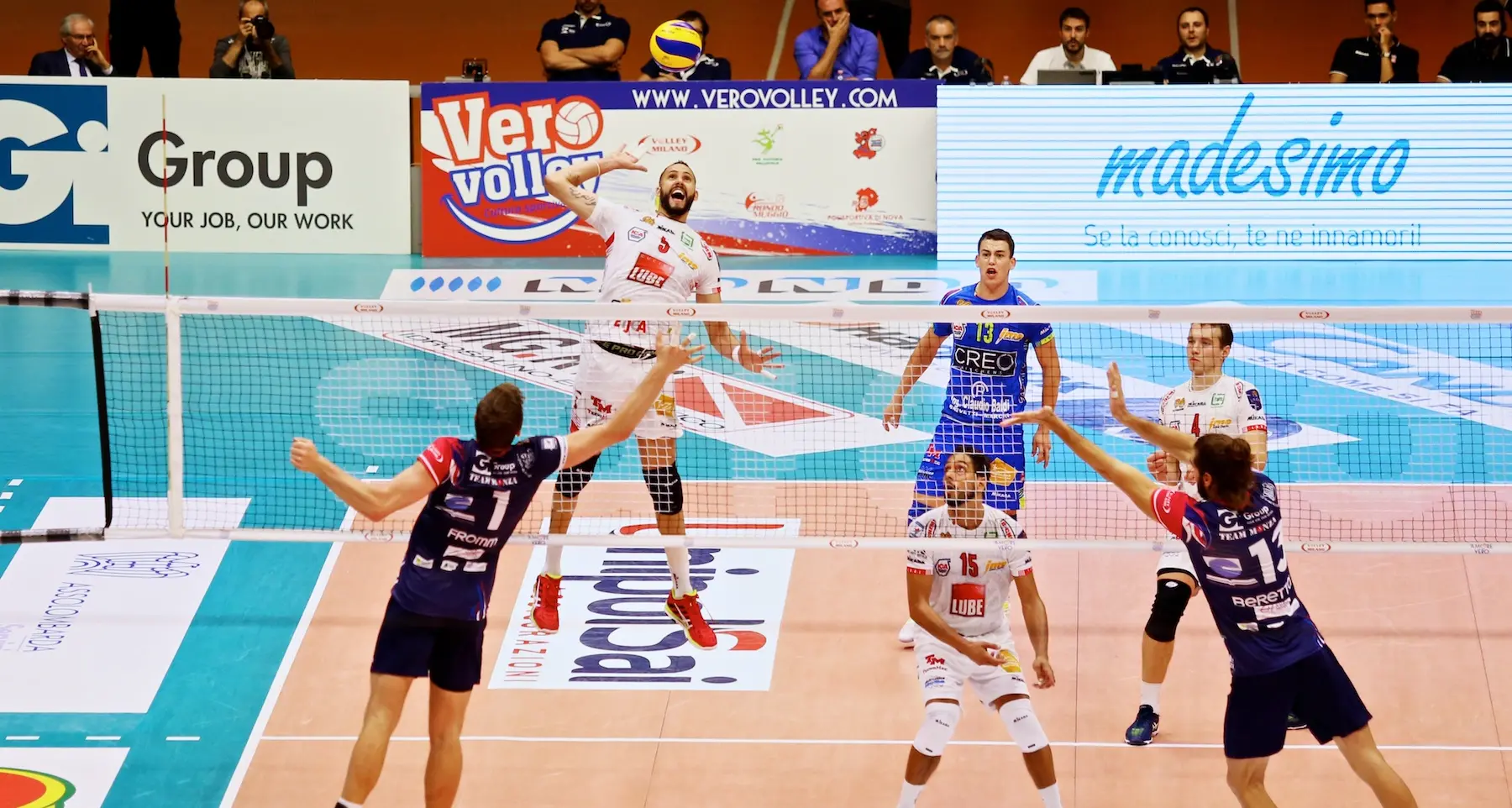 Volley, il pubblico non basta Monza travolta dalla Lube