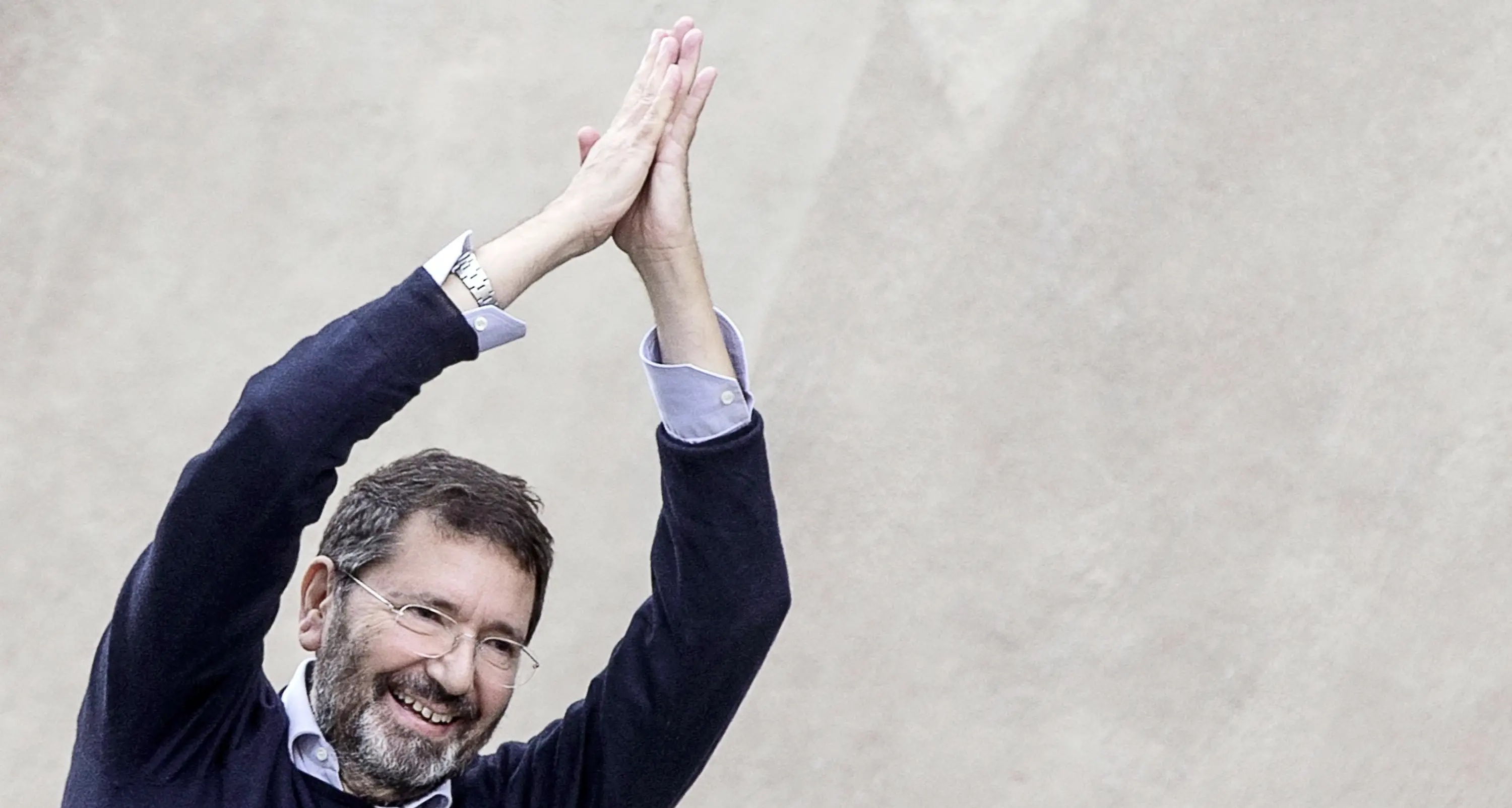 Il «marziano» sul Garda L’ex sindaco Marino in tour