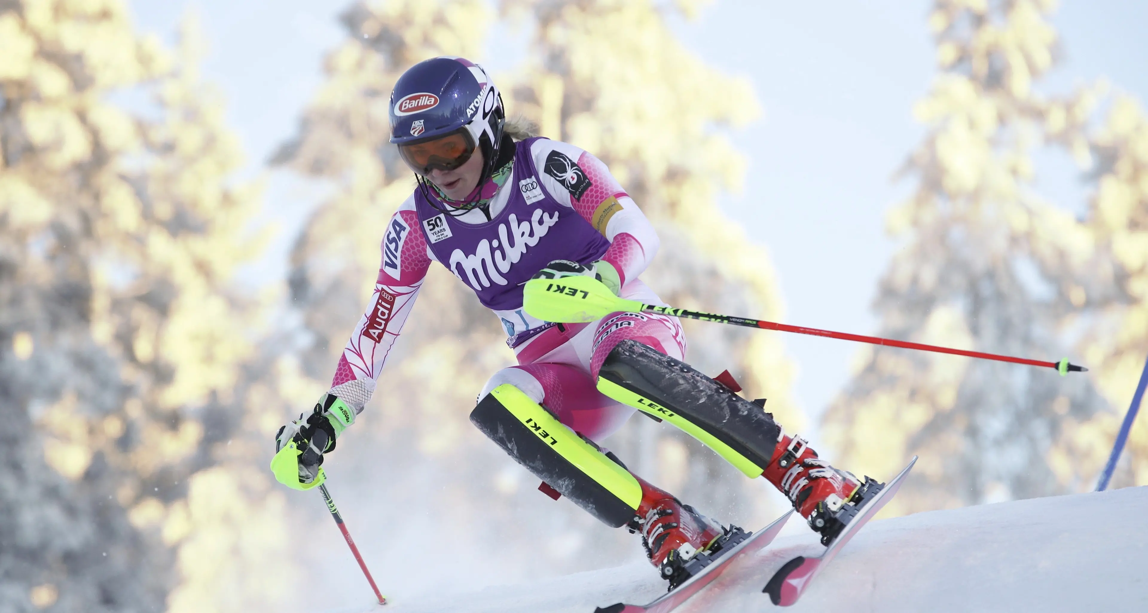 Slalom, Shiffrin al comando Vonn infortunata: torno a gennaio
