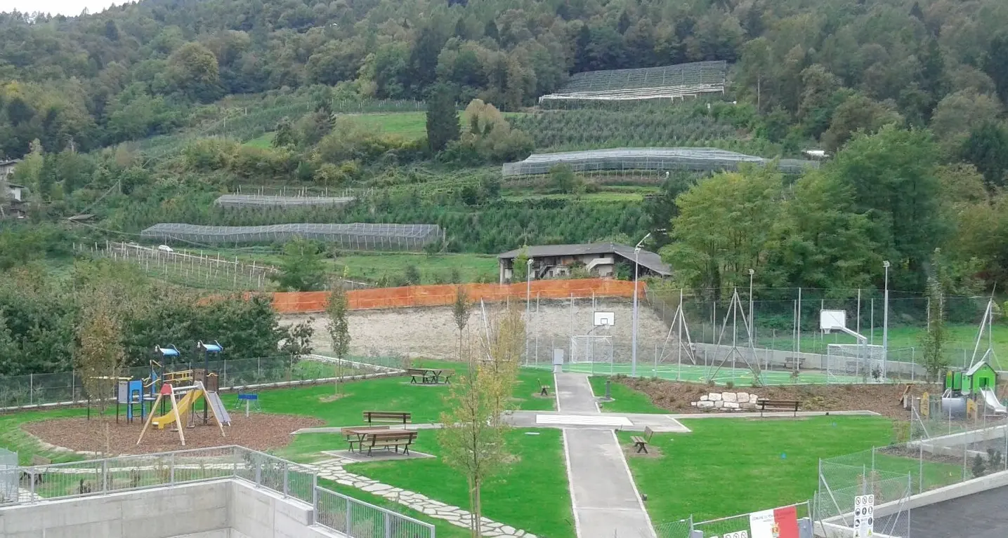 Pergine, aperto un altro parco urbano