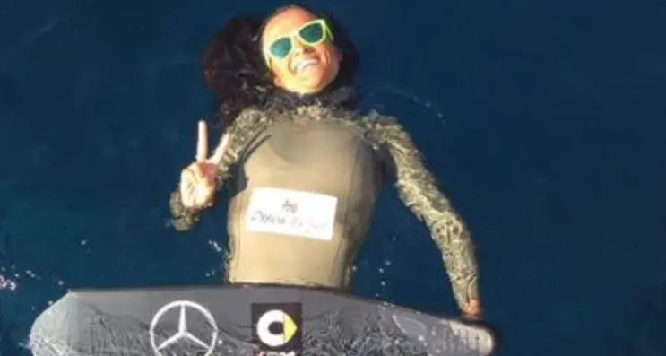 Apnea,nuovo record mondiale Chiara Obino