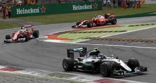 A Monza, Mercedes prima e seconda. Terzo posto per Sebastina Vettel