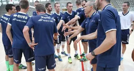Ferragosto di allenamento per la Trentino Volley