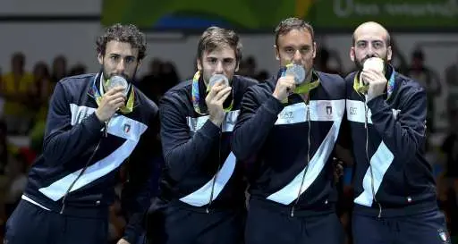 Rio: argento per azzurri di spada