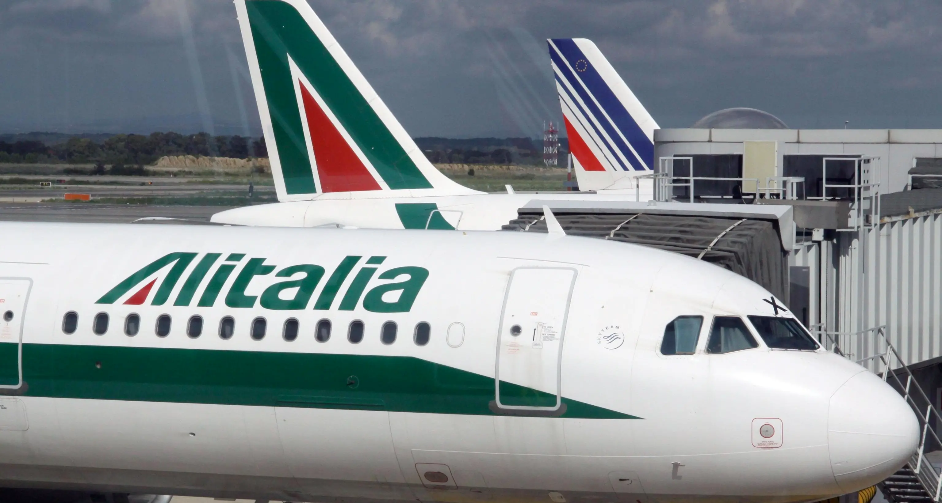 Atterrato il primo volo Alitalia \"covid-tested\" New York-Roma