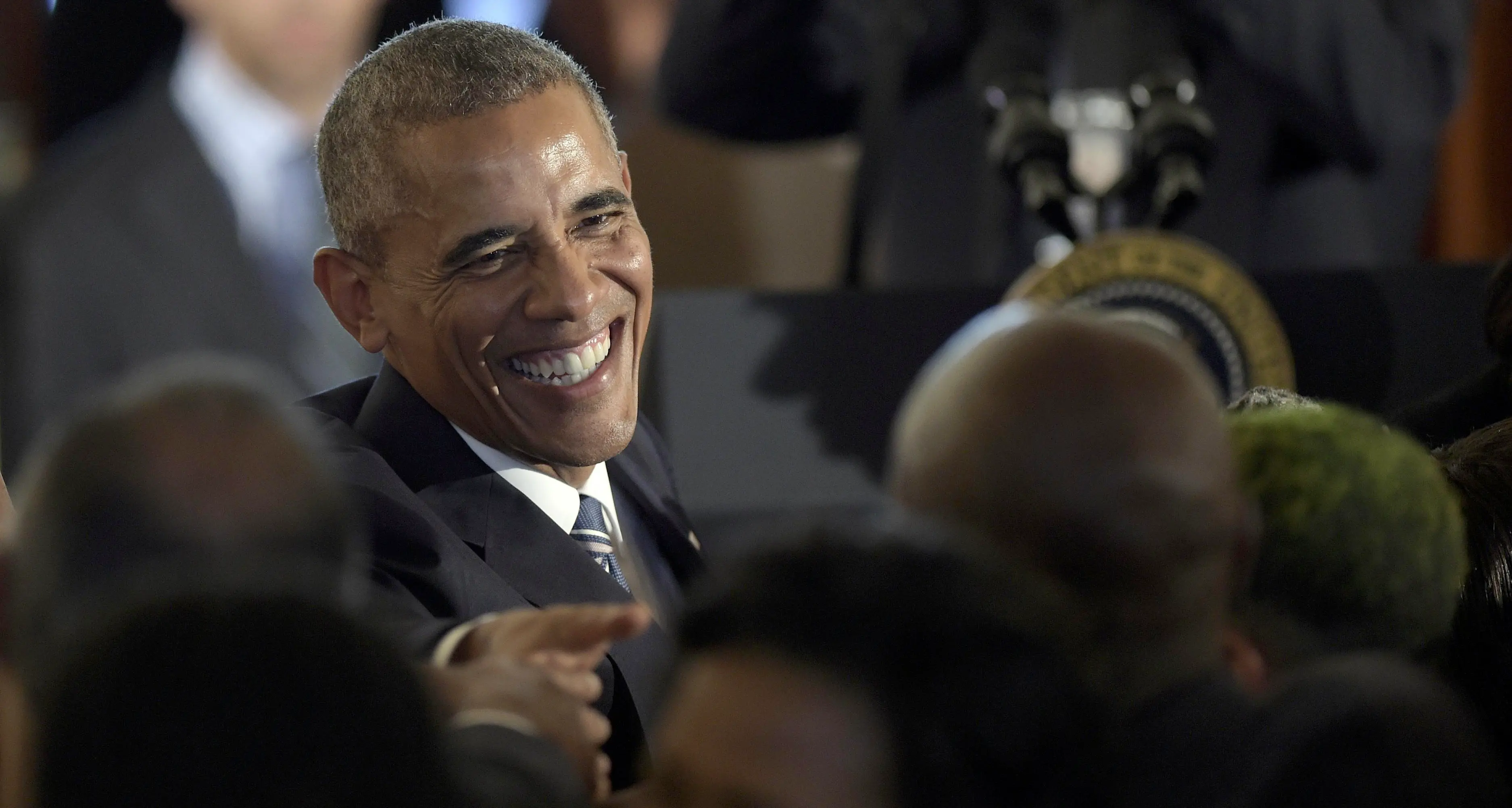Obama prima dell’alluvione incontra Leonardo DiCaprio