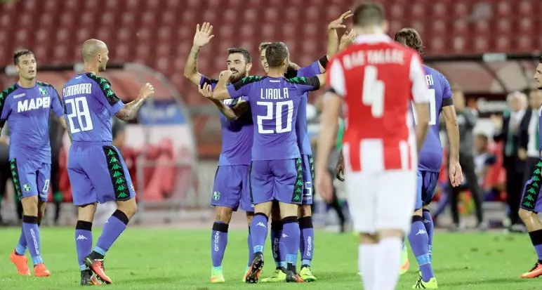 Il Sassuolo conquista l'Europa League Pari a Belgrado con la Stella Rossa
