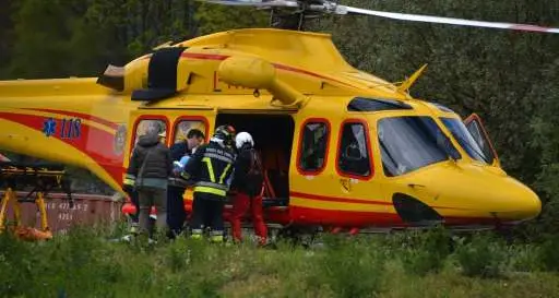 Fungaiolo cade nel canalone Salvato dal soccorso alpino