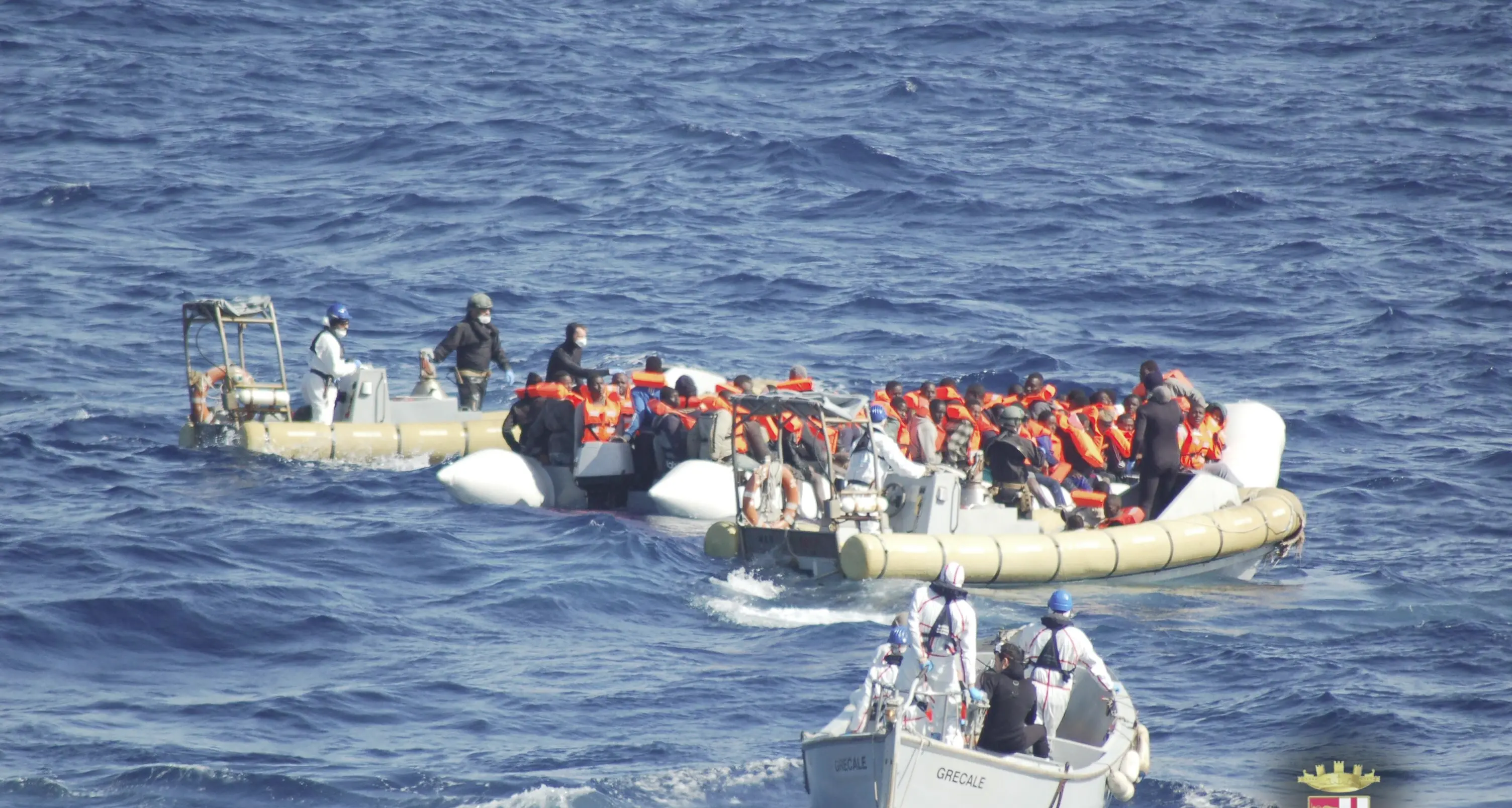 Il viaggio dei disperati 96 sbarchi a Lampedusa