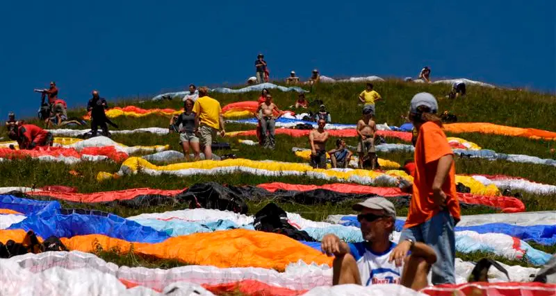 Parapendio, titolo italiano a pari merito per Luca e Nicola Donini, padre e figlio
