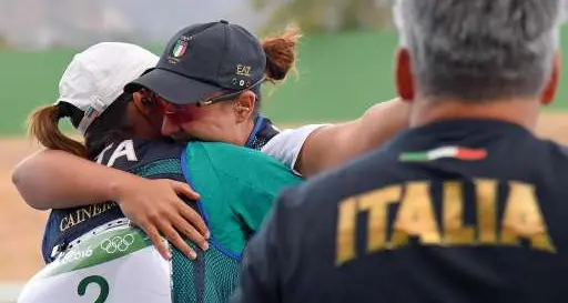 Bacosi oro nello skeet battuta in finale la Cainero