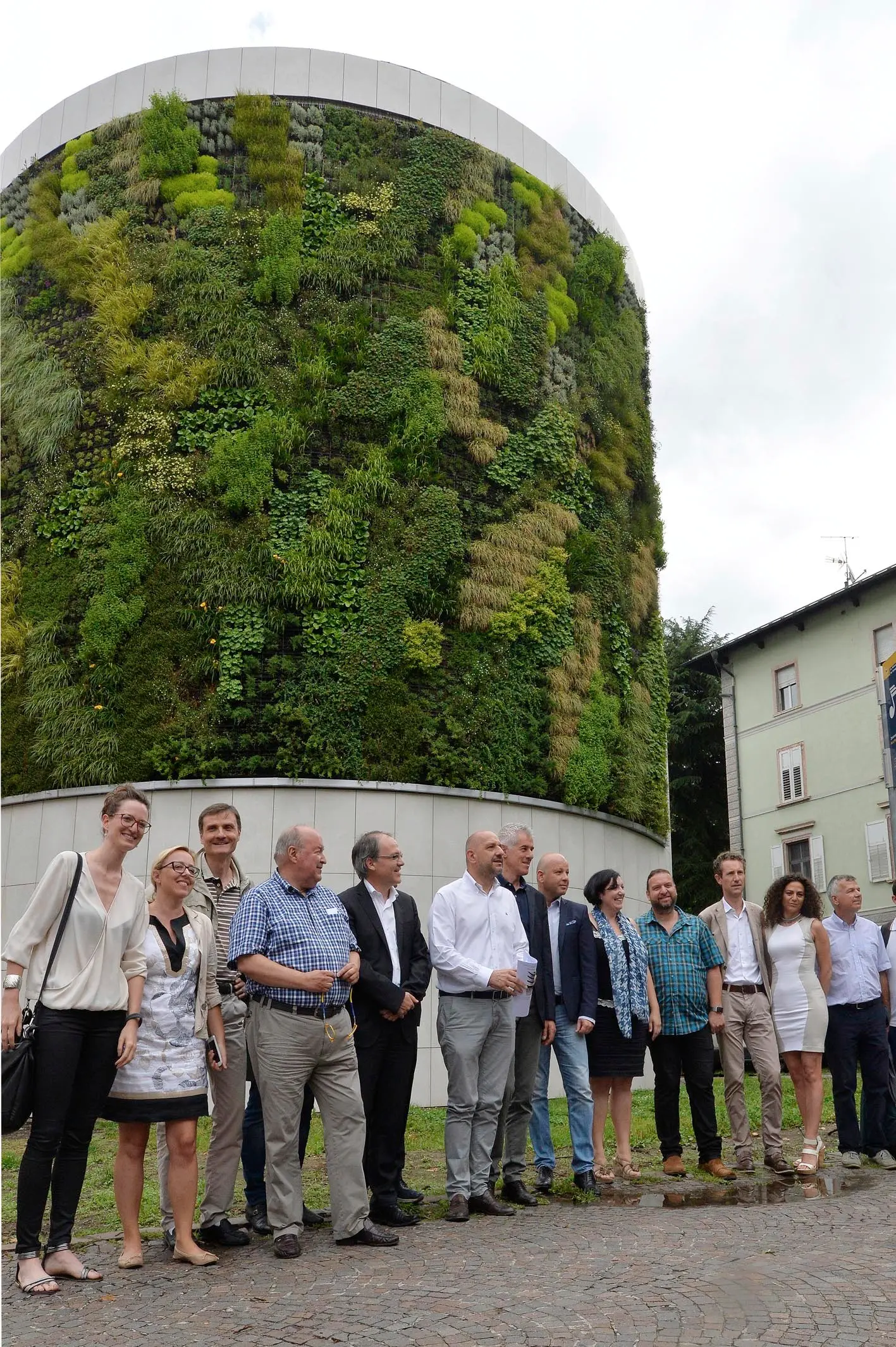 Trento adesso è più verde con il giardino verticale