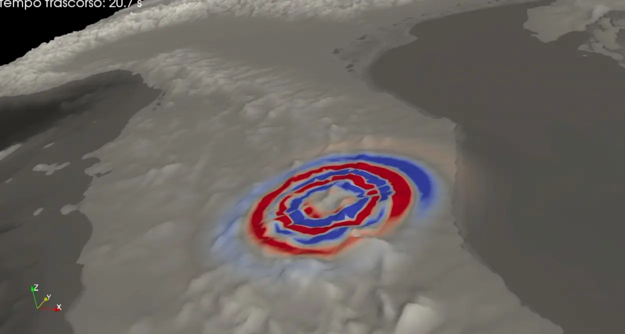 Ecco l'animazione video del terremoto dell'Istituto di geofisica e vulcanologia