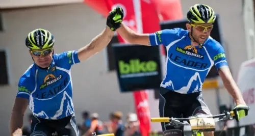 Transalp, Massimo Debertolis e Andreas Laner calano il «settebello»