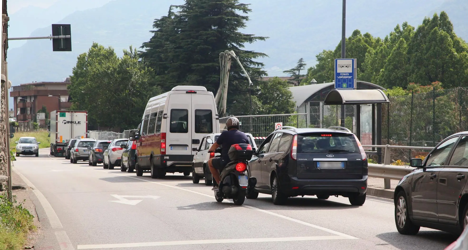 Lavori e code a Sant'Ilario: «Gli sforzi saranno ripagati»