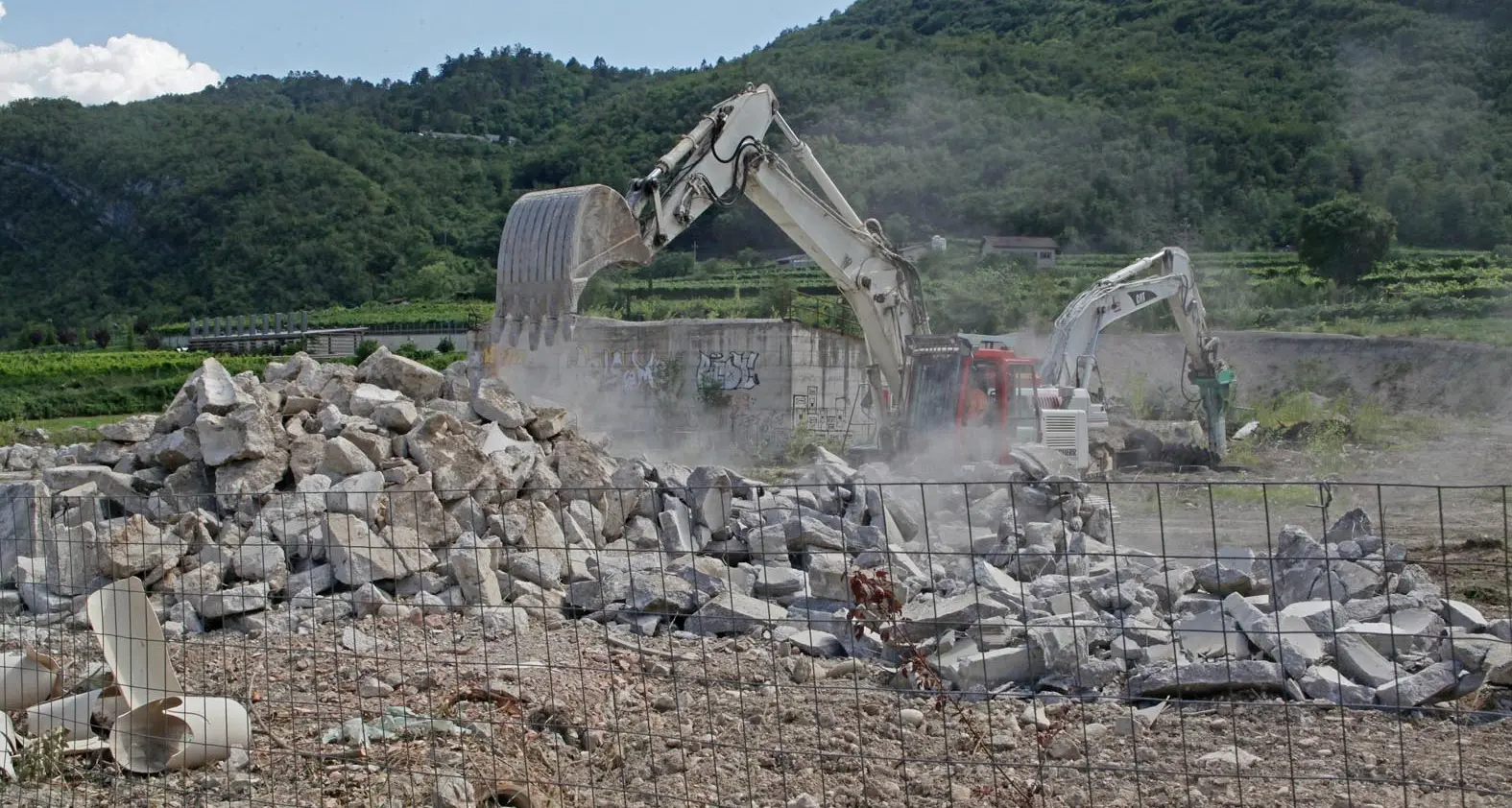 Mori: bonifica Cariboni in dirittura d'arrivo