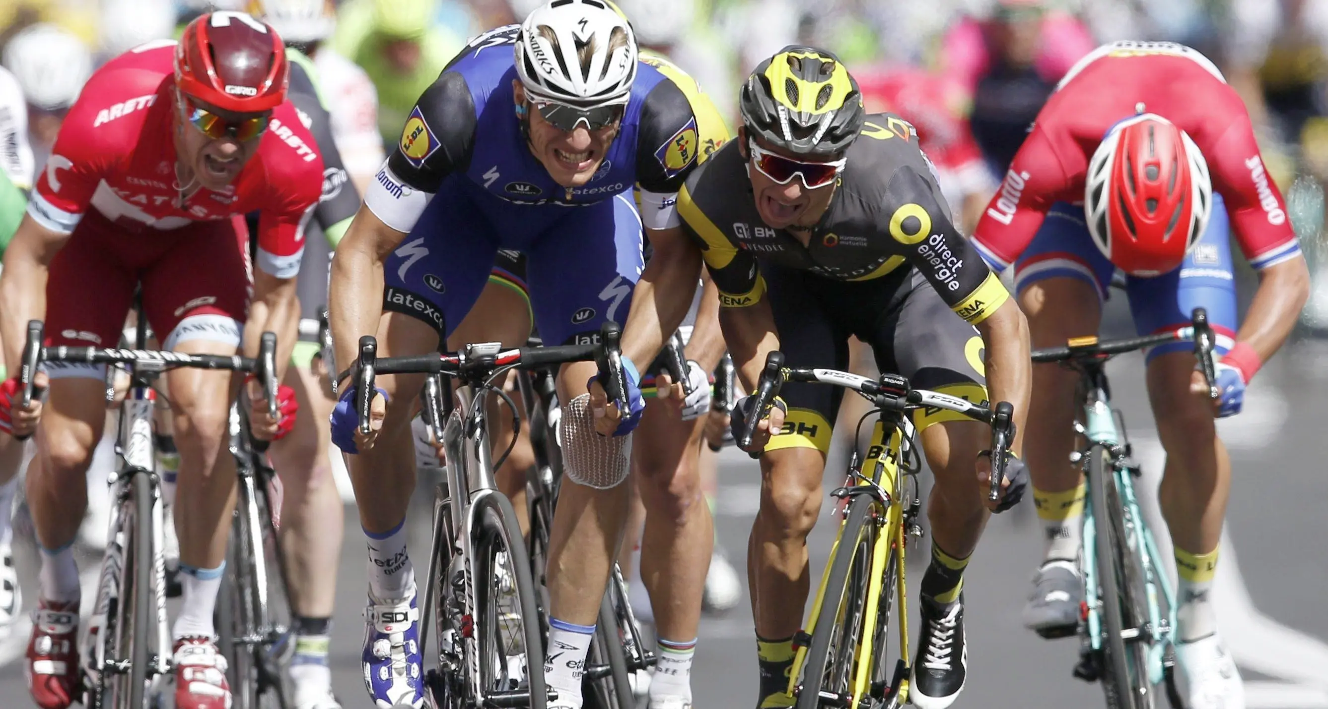 Tour de France in volata Kittel la spunta su Coquard
