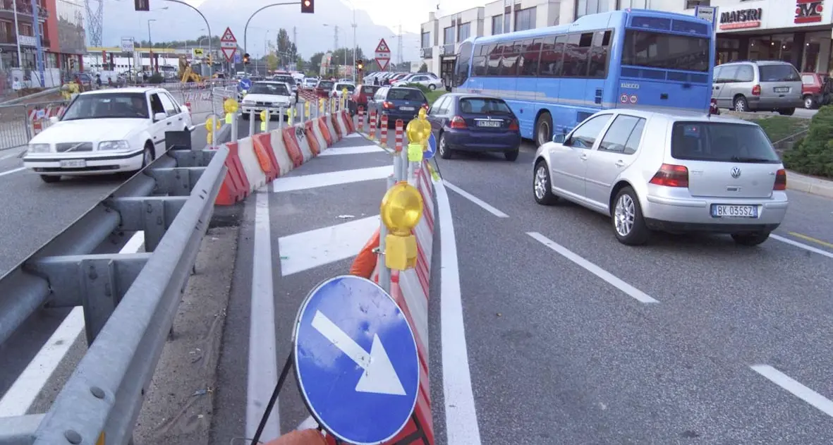 Nuovi cantieri stradali a Trento Disagi anche in via Brennero