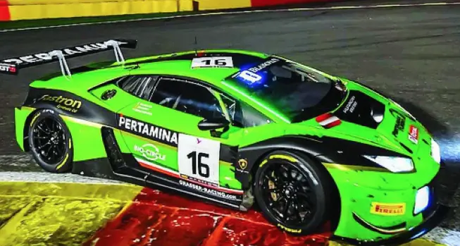 Bortolotti undicesimo alla 24h di Spa