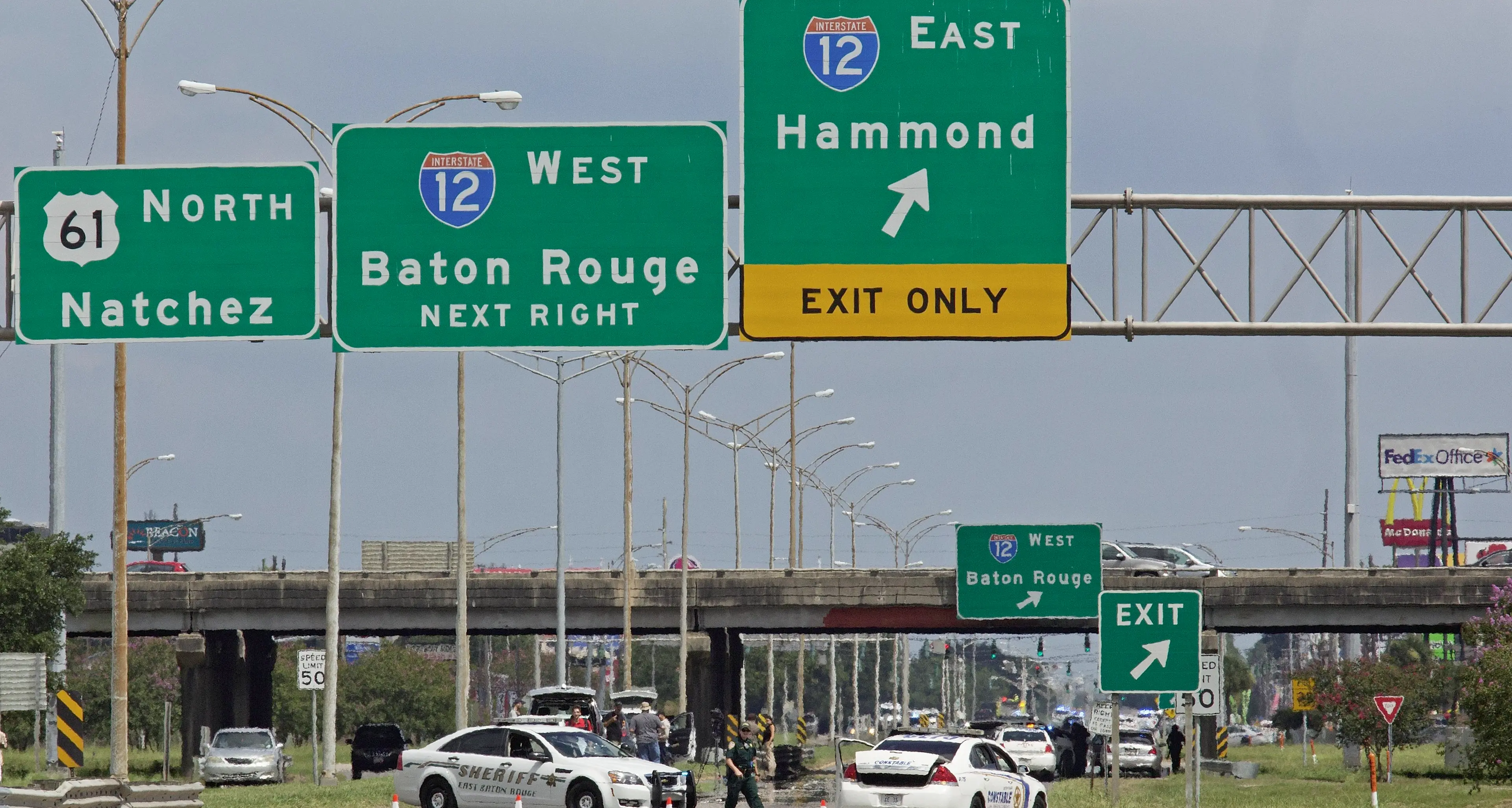 Usa, spari contro la polizia Tre agenti morti in Louisiana
