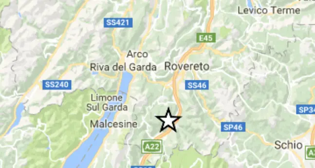 La terra trema ancora nel Basso Trentino