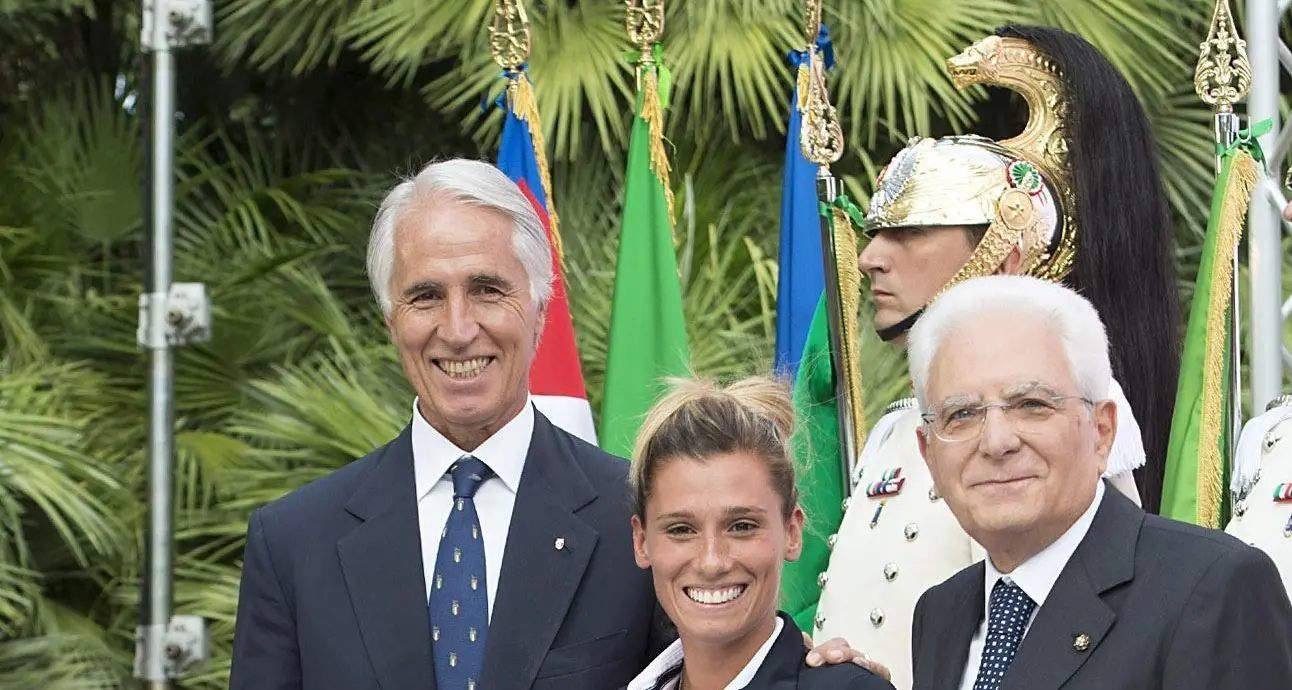 L'emozione di Francesca Dallapè Oggi premiata da Mattarella